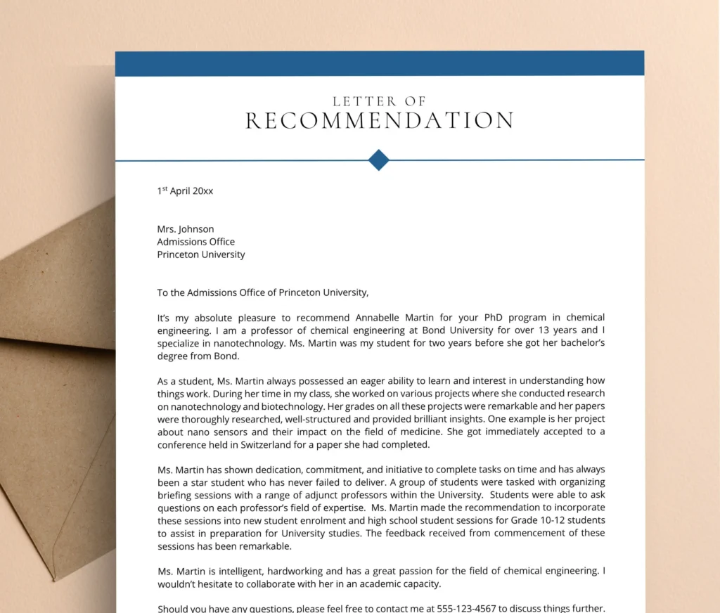 How Do Letters of Recommendation Work?